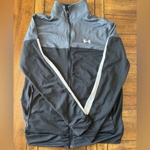 Under Armour Men's Black and Dark Gray Performance Jacket